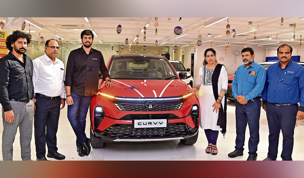 Orange Group launches new Tata Curvv Electric SUV in Hyderabad