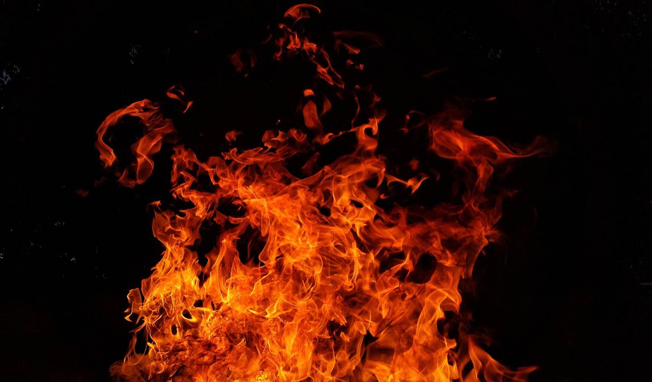 Telangana: Woman dies after being set on fire on charges of practising sorcery