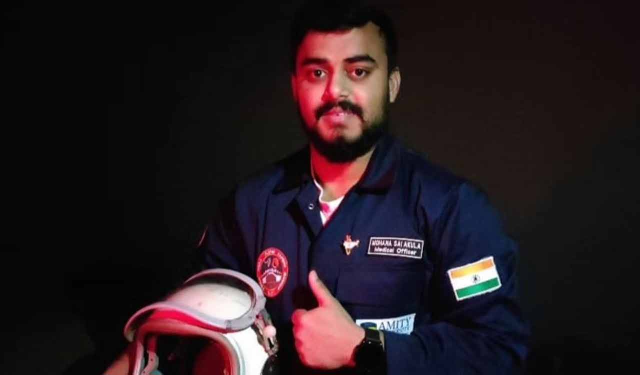 Hyderabad: LunAres Research Station appoints Mohana Sai Akula as LunAres Ambassador for India