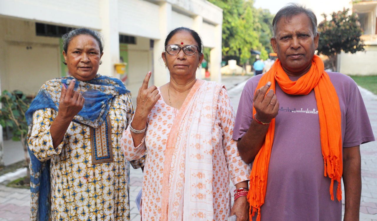 Valmiki community votes for first time in J&K Assembly elections