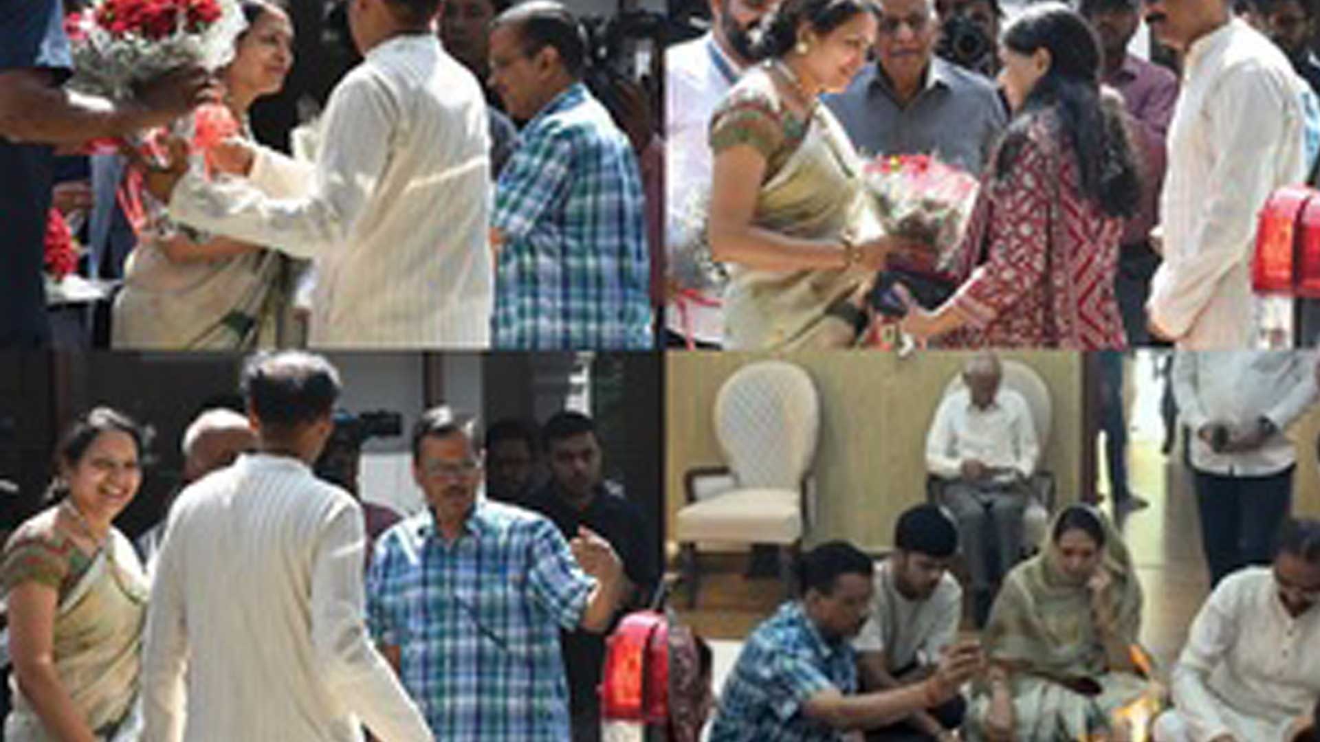 Kejriwal vacates official residence, moves to new home on Ferozeshah Road