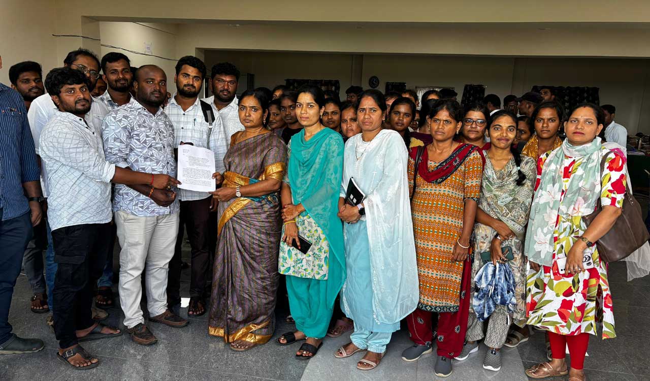 Telangana Govt threatens to terminate outsourced AEOs over digital crop survey