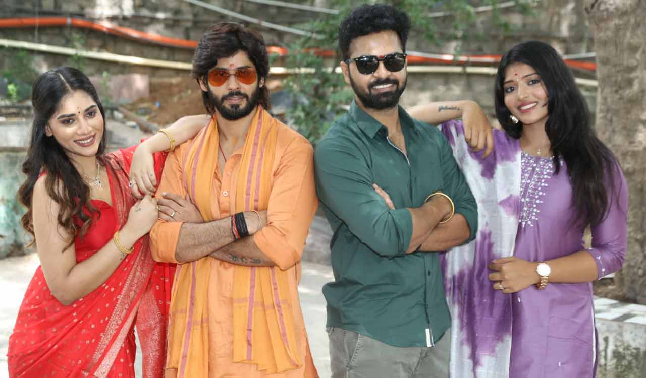Top producers Suresh Babu and Dil Raju launch ‘Naa Nireekshana’ under Peacock Movie Makers Banner