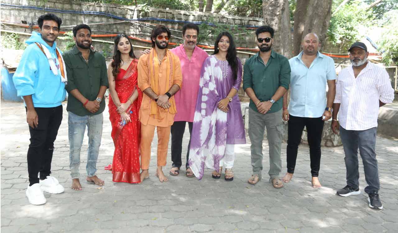 Top producers Suresh Babu and Dil Raju launch ‘Naa Nireekshana’ under Peacock Movie Makers Banner