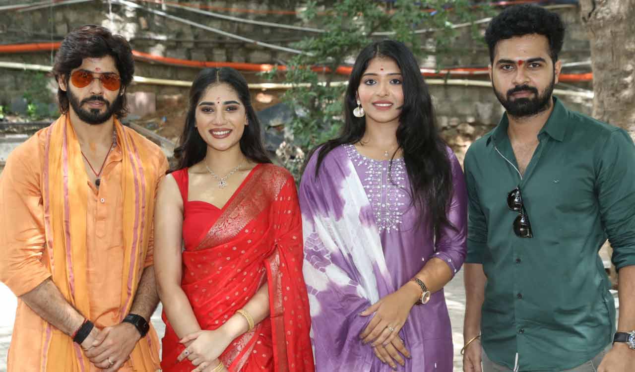 Top producers Suresh Babu and Dil Raju launch ‘Naa Nireekshana’ under Peacock Movie Makers Banner