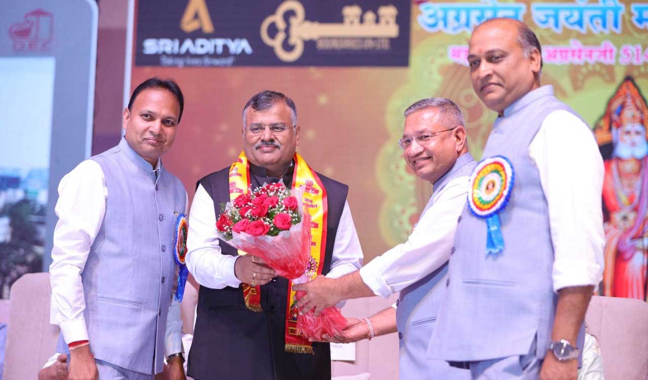 Grand celebration of Agrasen Maharaj’s 5148th birth anniversary held in Hyderabad