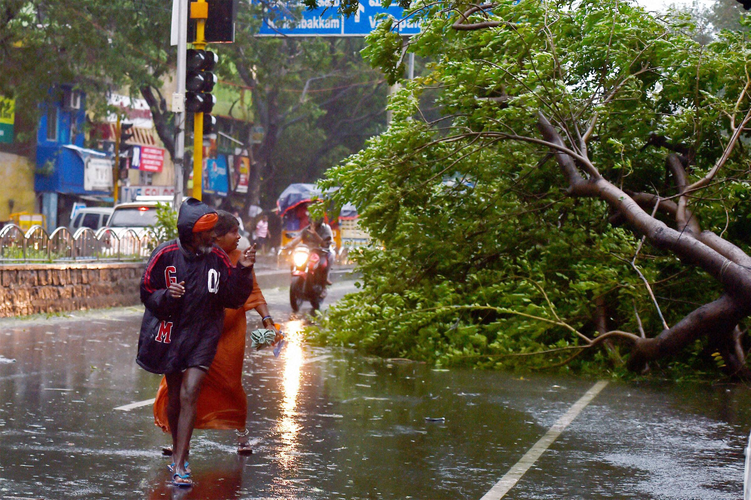 Chennai records 6.9 cm rainfall in 24 hours, reports waterlogging in several areas