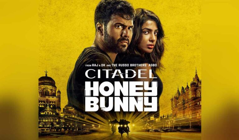 The trailer starts off with Samantha putting on music on her daughter’s ears, and hiding her in a trunk to keep her safe before she goes on a rampage fighting unidentified assailants who have invaded her house.
