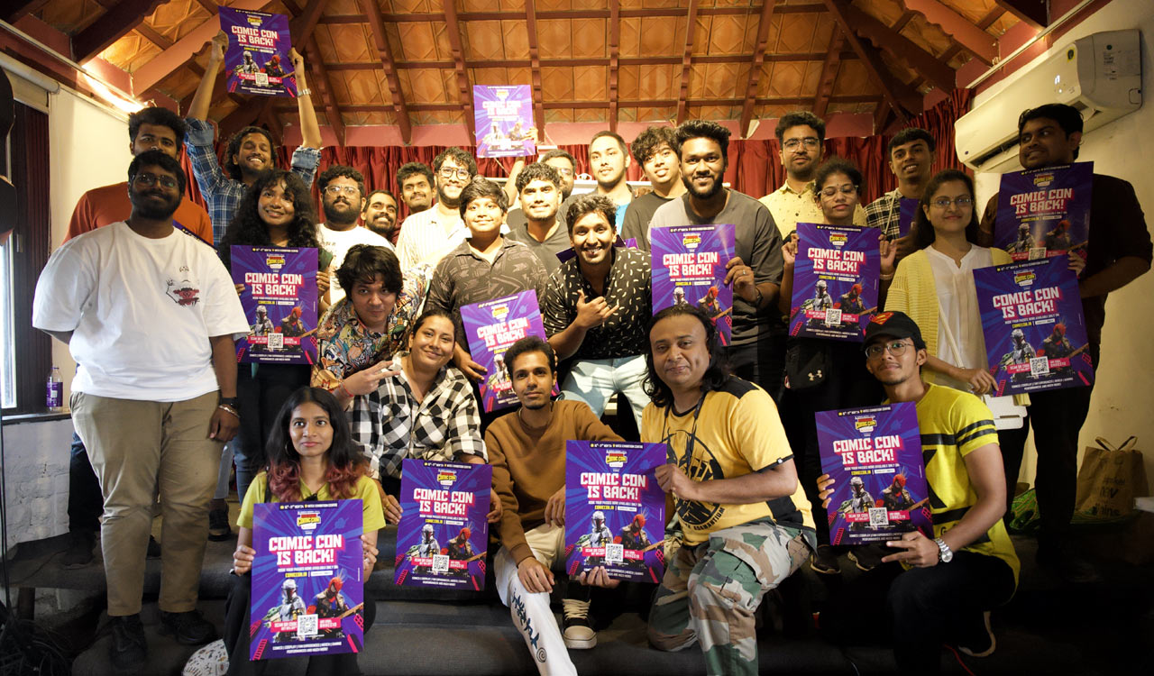 Comic Con kicks off with inspiring cosplay workshop in Hyderabad