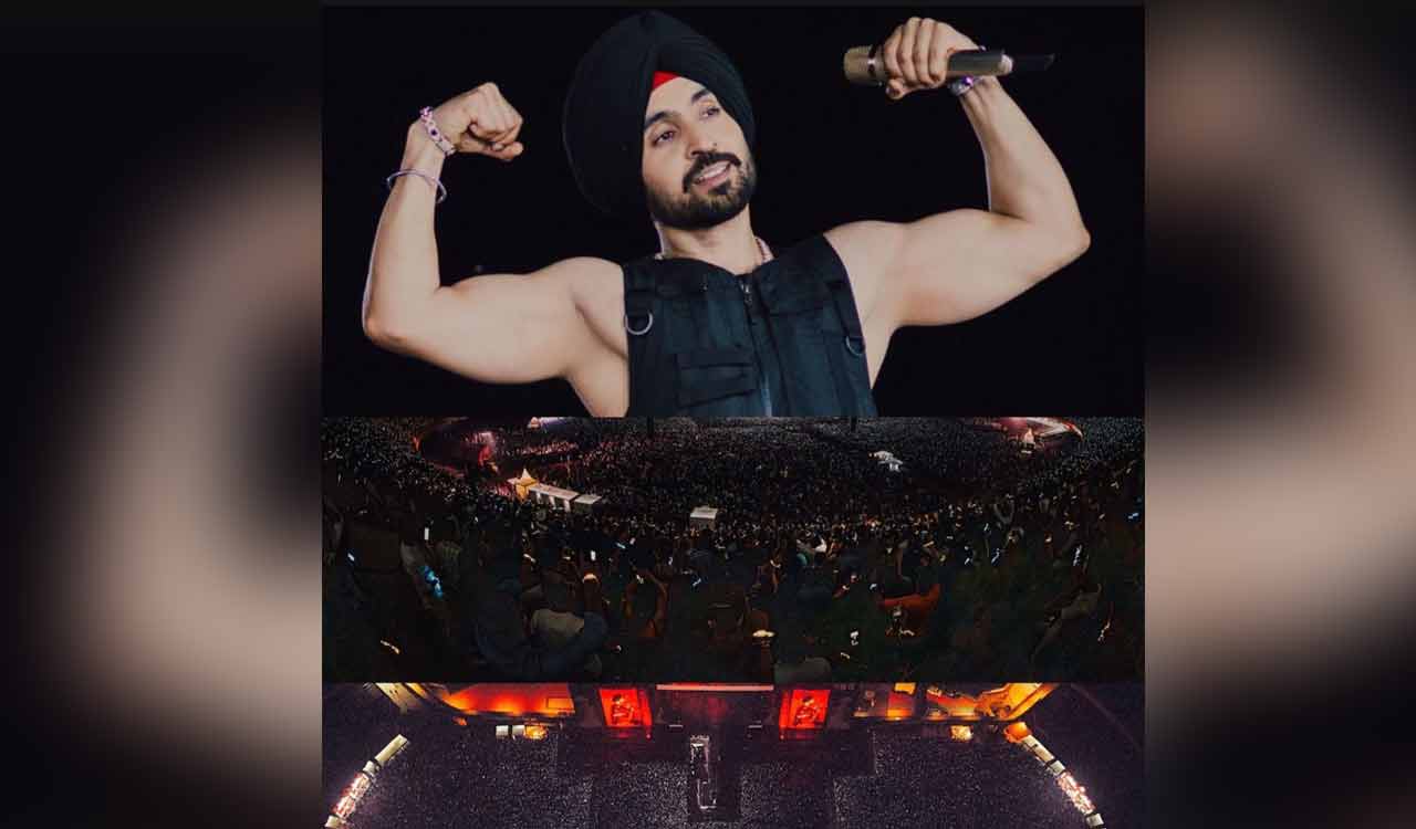 Diljit Dosanjh Shares Pictures Of Massive Crowd From His Dil-Luminati ...