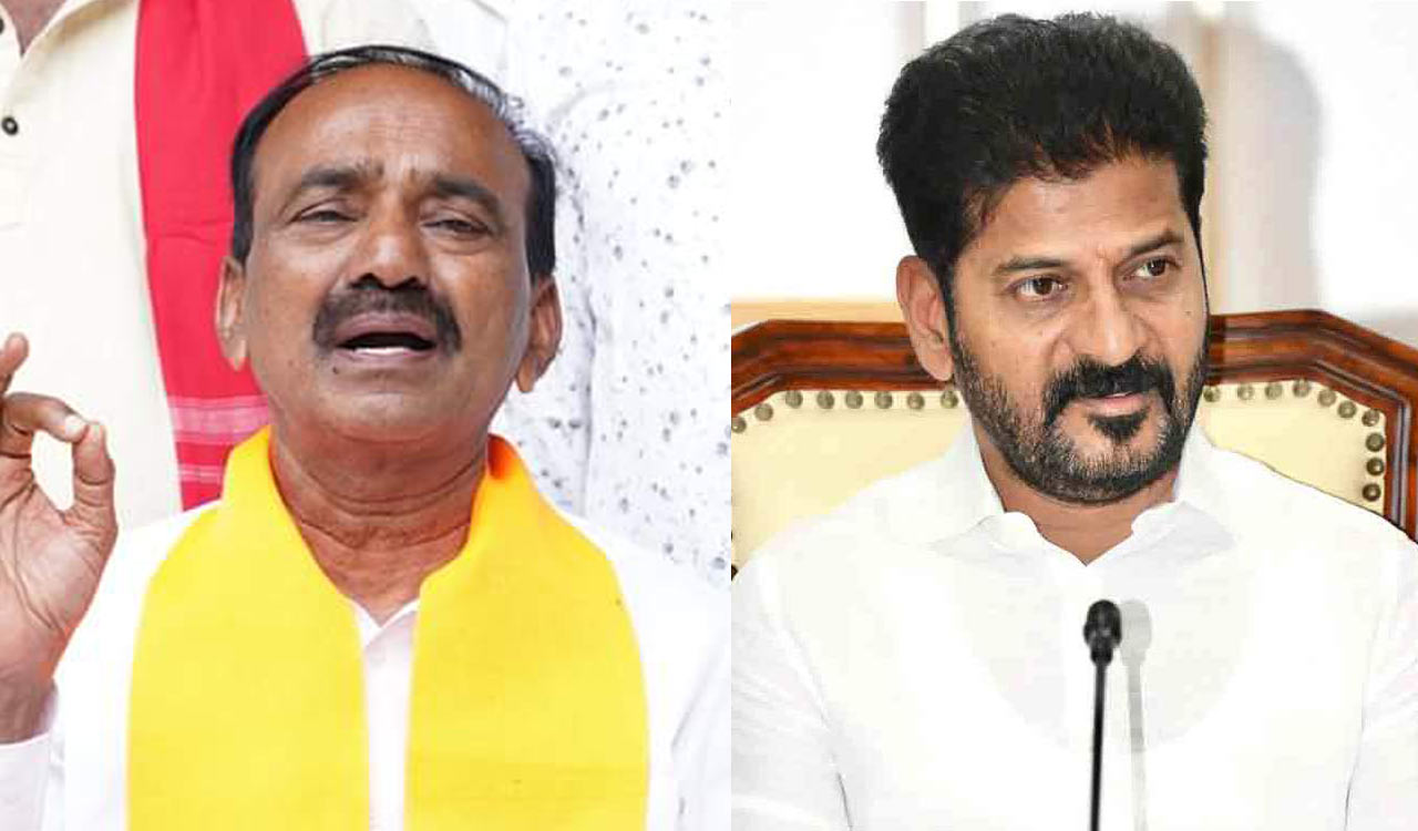 Etala challenges CM Revanth on Musi project, calls for riverbed area visit