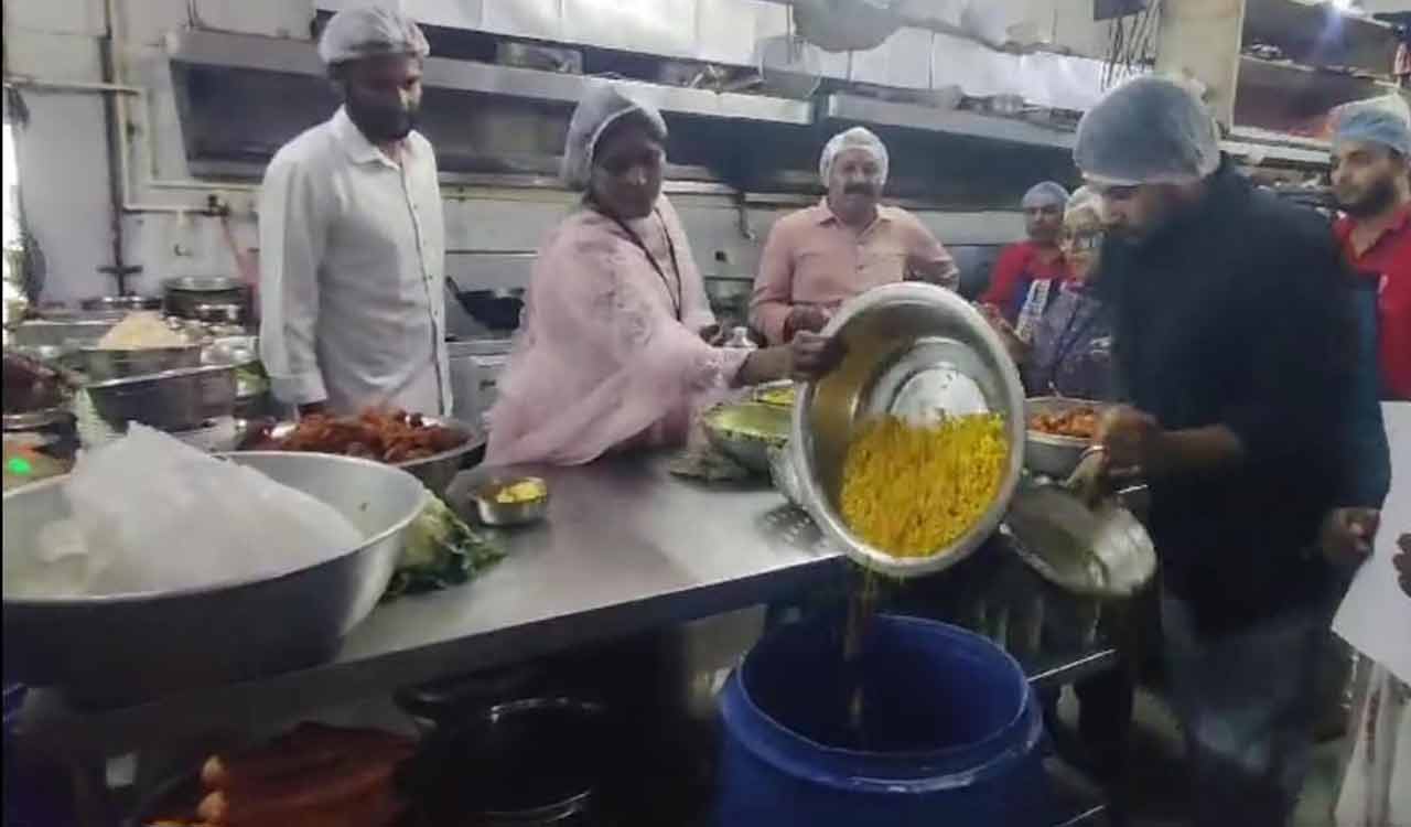 Food safety taskforce inspects hotel, sweet shop in Karimnagar