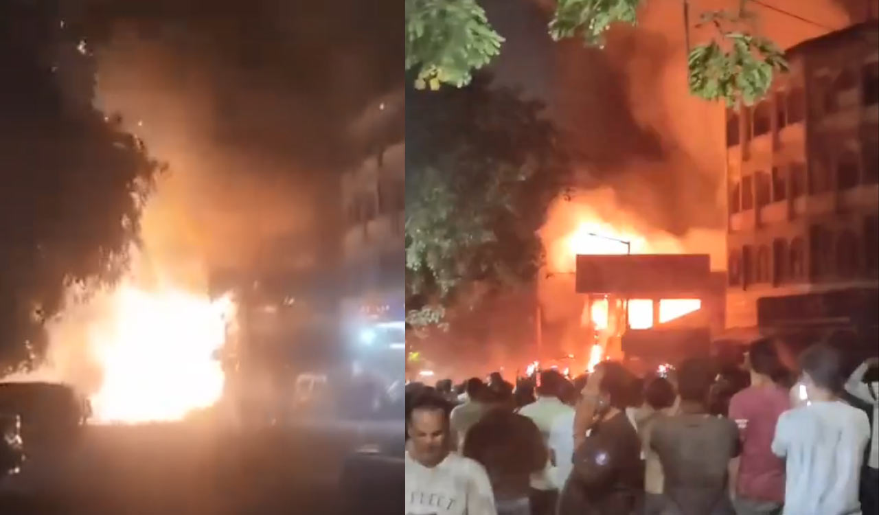 Hyderabad: Case on owners of crackers shop which caught fire