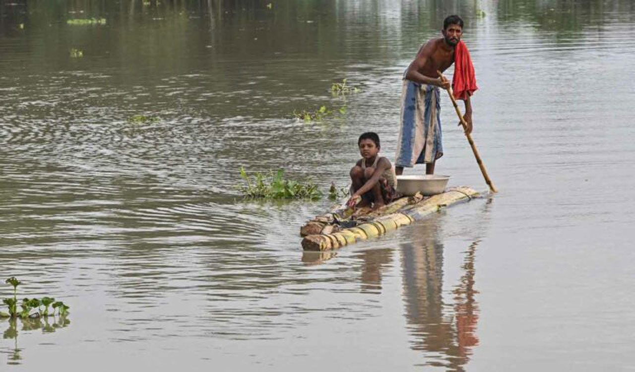 Centre approves Rs 675 crore to flood-hit Gujarat, Manipur, Tripura