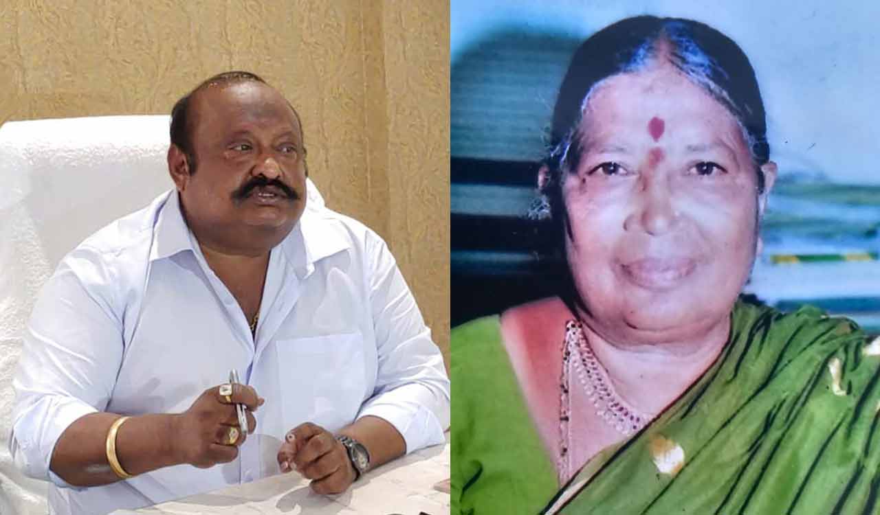 BRS MLA Gangula’s mother passes away in Karimnagar