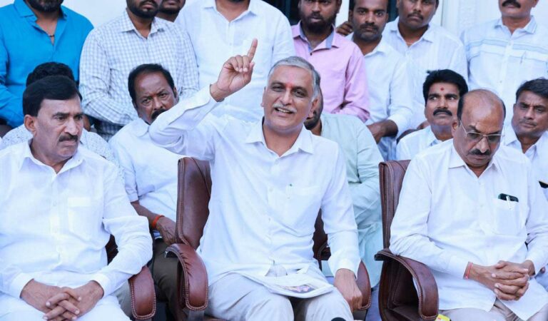 BRS built 3,414 houses for Mallanna Sagar, Kondapochamma oustees: Harish Rao