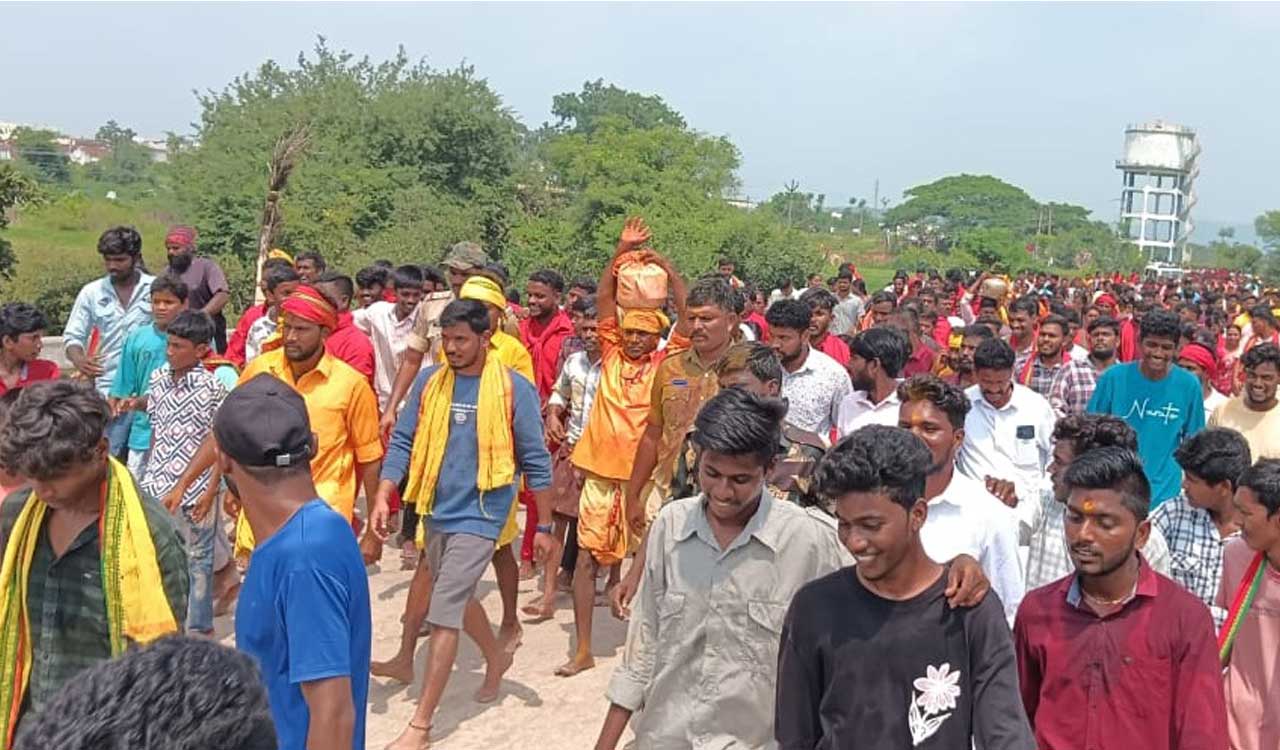 Telangana: Ganganeella Jatara begins on colorful note in Nirmal