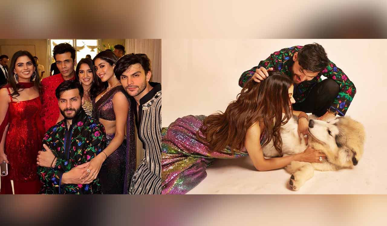 Janhvi Kapoor beams with joy as Shikhar affectionately places his  hand on her head