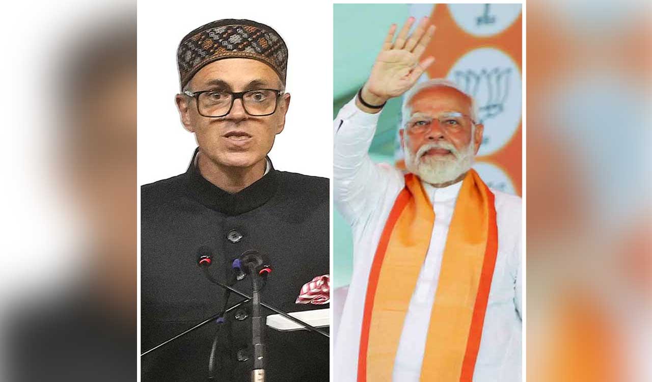 PM Modi congratulates Omar Abdullah, says Centre will work closely with him for J&K’s progress
