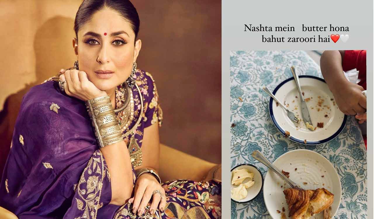 Kareena Kapoor gives a tempting sneak peek into her breakfast