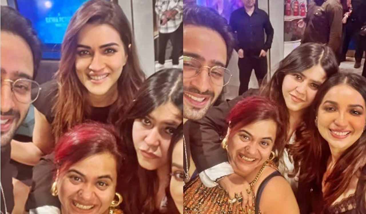 Ekta Kapoor gives shout out to Kriti for ‘first production venture’, Shaheer Sheikh for film debut