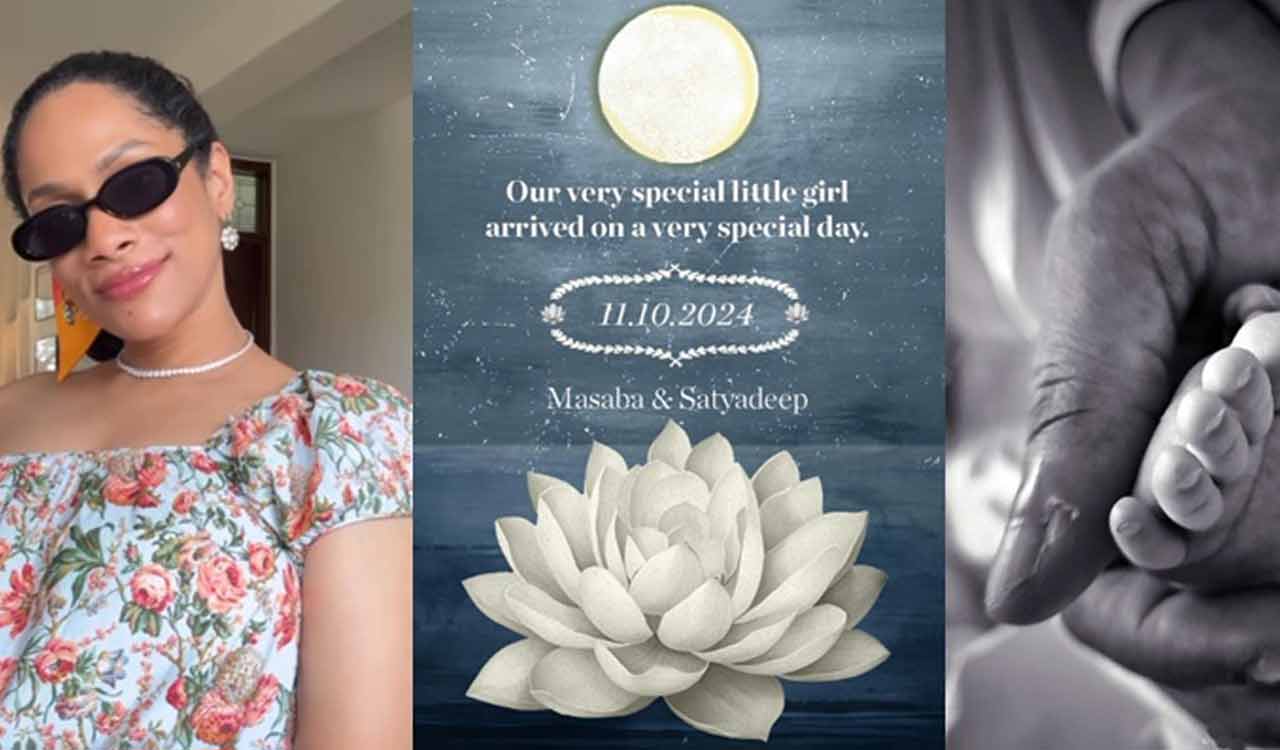 Masaba Gupta, Satyadeep Mishra welcome baby girl