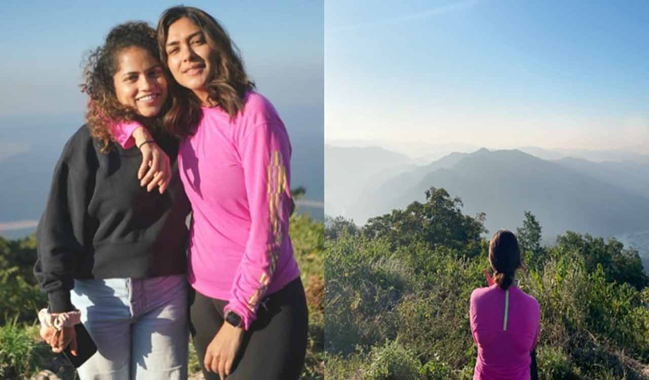 Mrunal Thakur gives a glimpse of ‘best vatavaran’ in Rishikesh