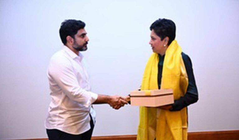 Nara Lokesh seeks support of Pepsico's ex-CEO Indra Nooyi to build brand AP