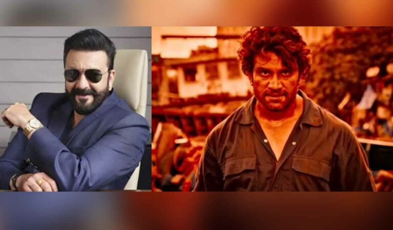 Sanjay on Saturday morning shared the red and yellow tinted teaser of the film, which has been directed by Samit Kakkad and is slated to release on November 22.