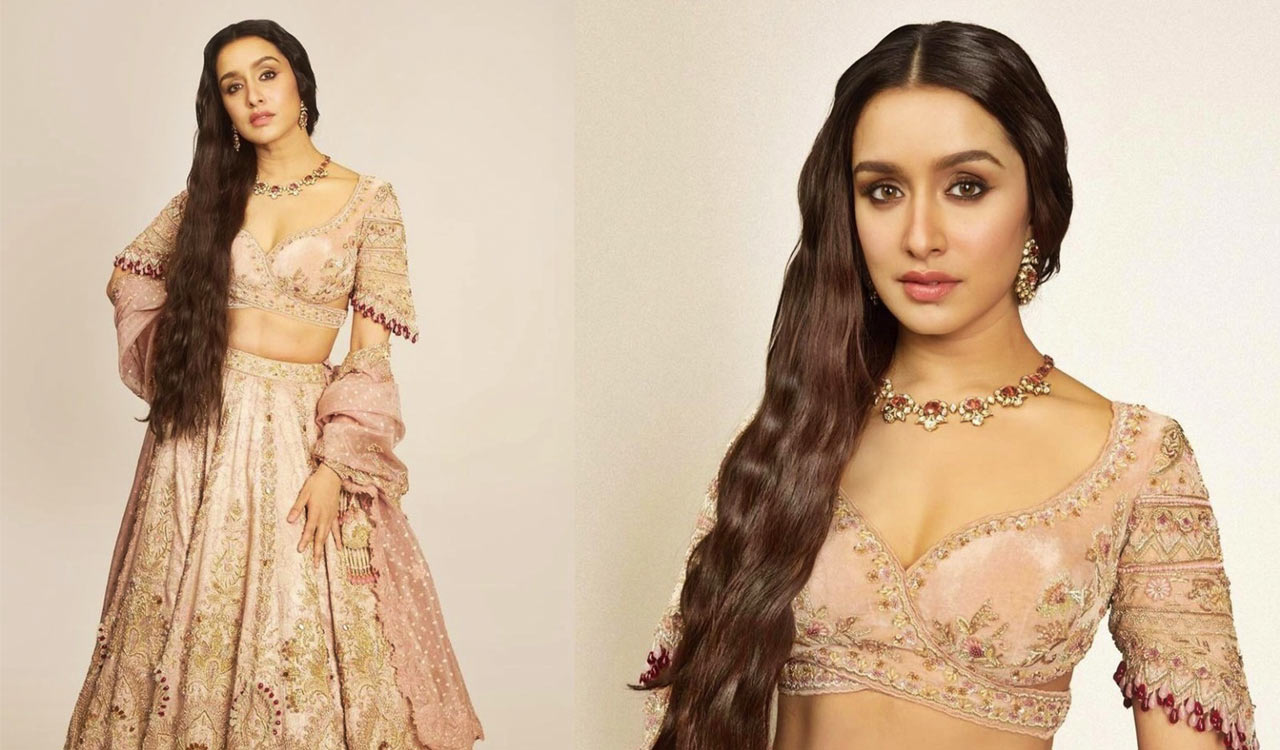 Shraddha Kapoor stuns in elegant lehenga