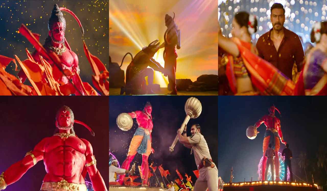 ‘Singham Again’s first song pays tribute to ‘Bajrangbali’