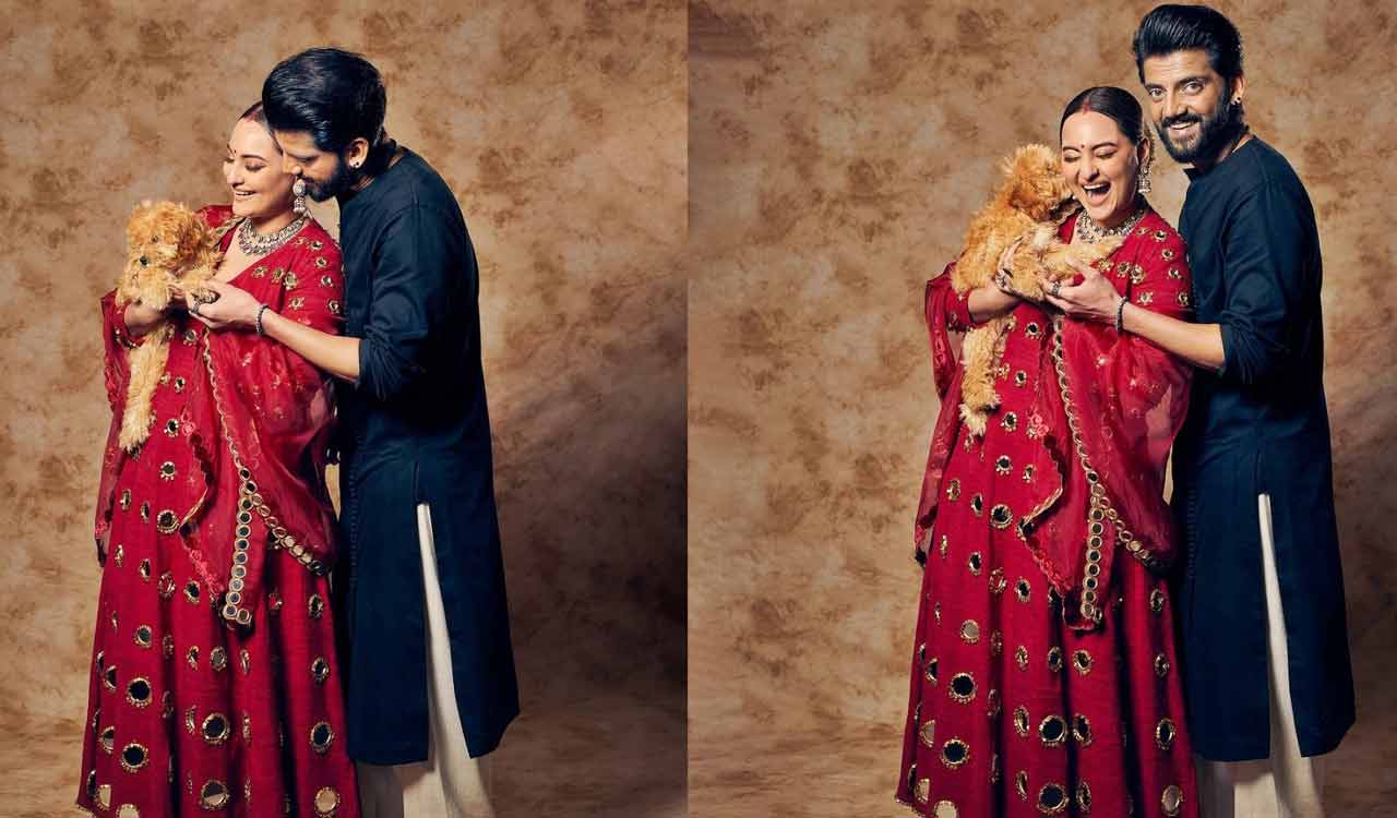 Sonakshi Sinha shares pictures with her ‘Pookie’ ahead of Diwali