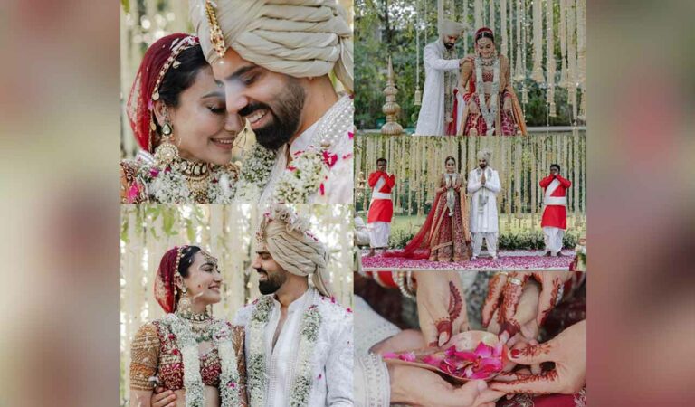 Surbhi Jyoti shares dreamy pictures from her wedding with Sumit Suri