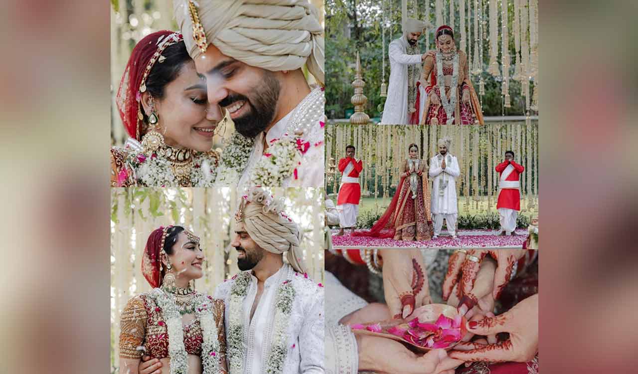 Surbhi Jyoti shares dreamy pictures from her wedding with Sumit Suri