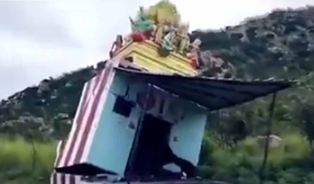 Priest arrested for demolishing Anjaneya Swamy temple in Andhra Pradesh