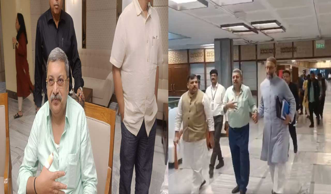 Waqf meeting: TMC’s MP suspended after he smashes glass bottle during heated exchange with BJP MP