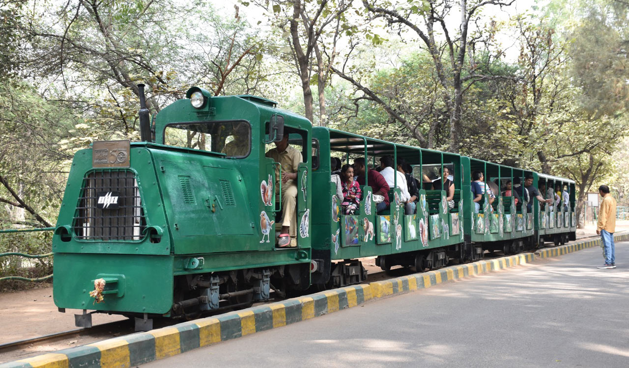 Hyderabad: Toy train services restart at Nehru Zoo Park