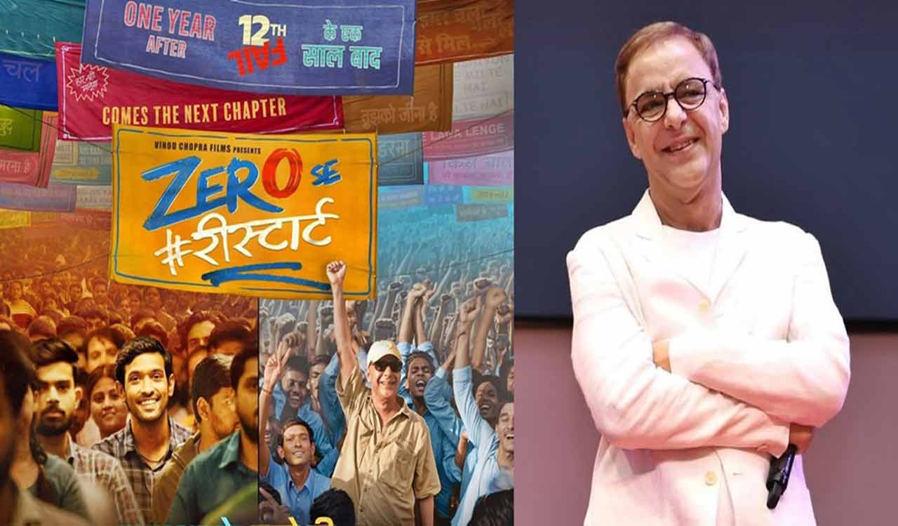 ‘Zero Se Restart’ feels like going back to drawing board with new strength: Vidhu Vinod Chopra
