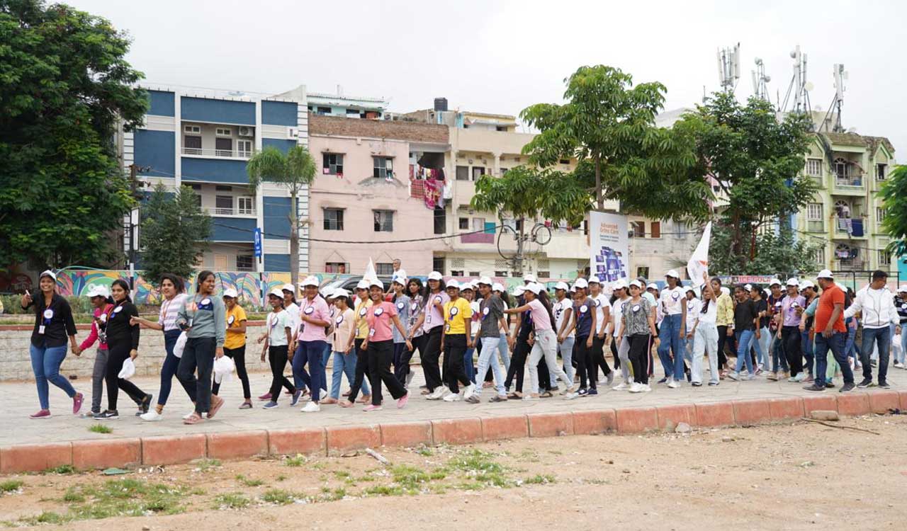 Hyderabad: Yashoda Hospitals organises ‘Walkathon’ on World Osteoporosis Day