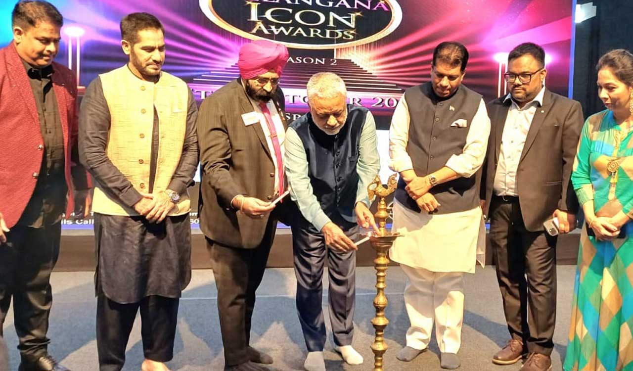 Second edition of Telangana Icon Awards celebrates achievements of trailblazers across diverse fields