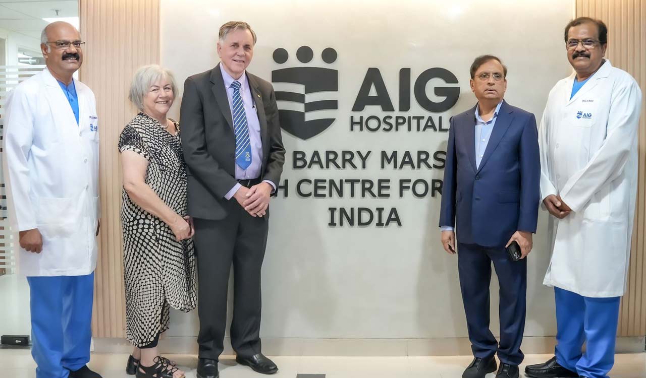 Hyderabad: AIG Hospitals launches Barry Marshall Centre for H Pylori Research