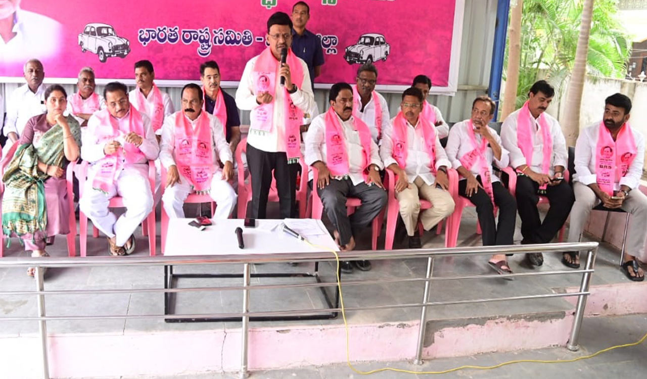 Khammam BRS gears up for Deeksha Diwas