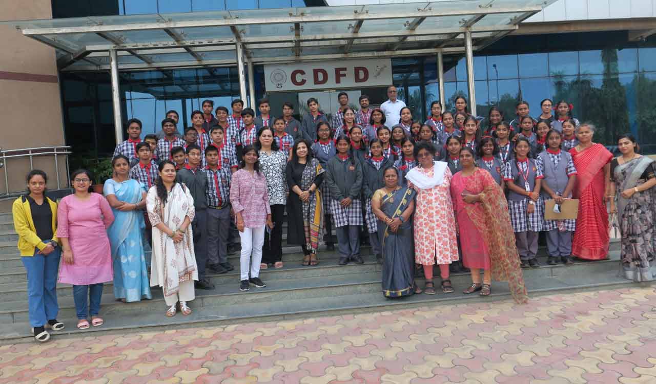 CDFD launches ‘Gyandeep’ initiative to train DNA scientists in Kendriya Vidyalayas-Telangana Today