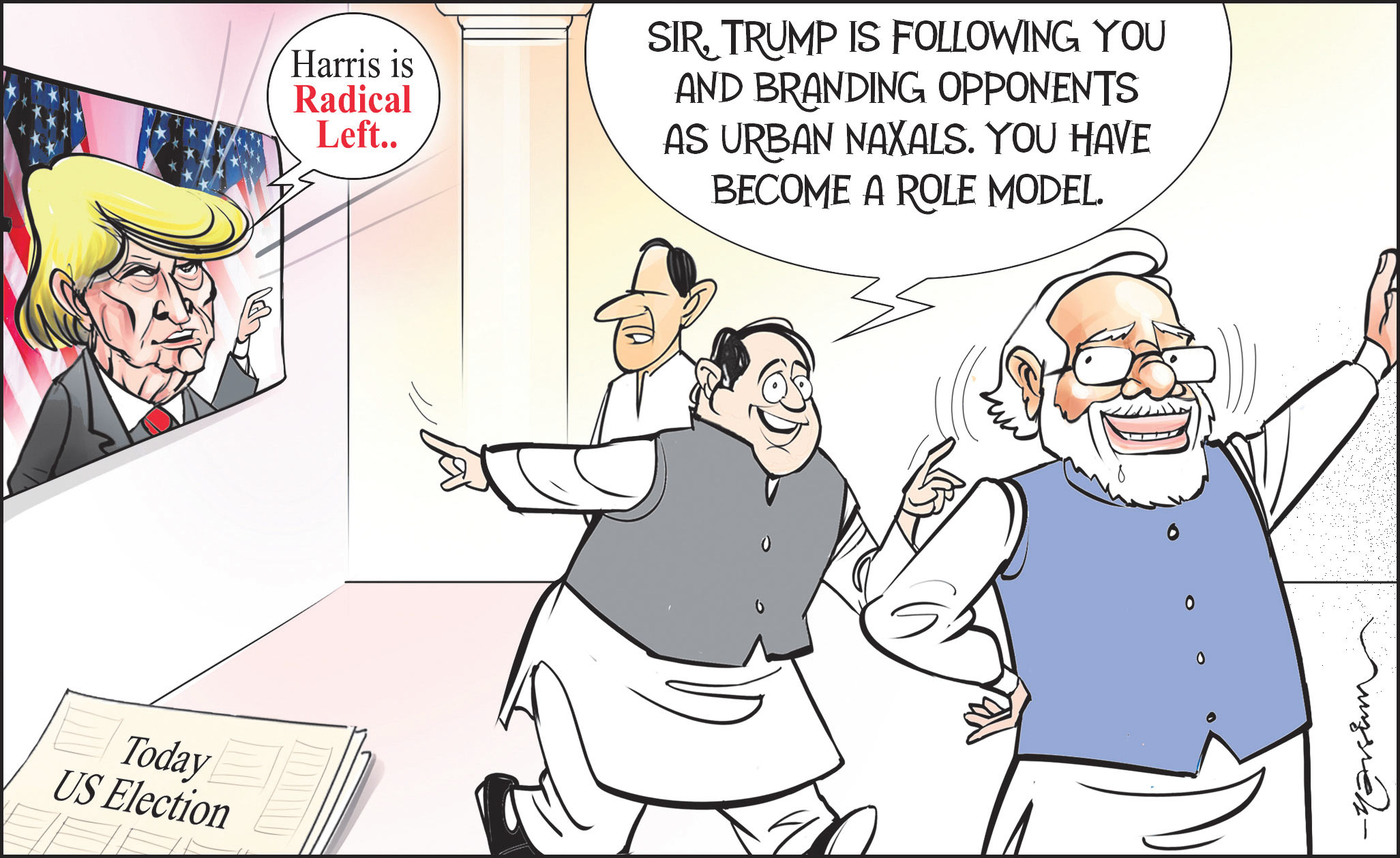 Cartoon Today on November 5, 2024