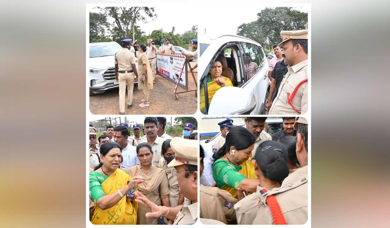 DK Aruna to lodge complaint with Lok Sabha Speaker against Kodangal police action