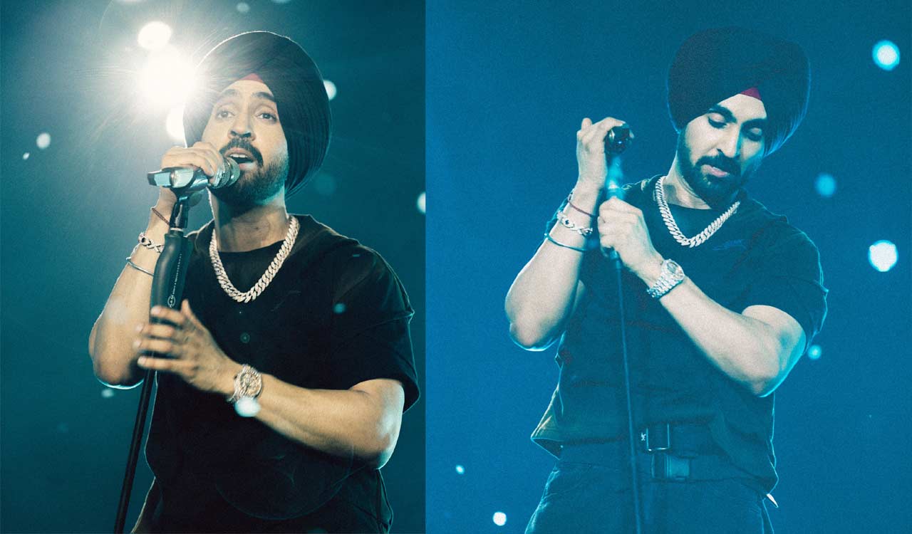 Diljit Dosanjh changes lyrics at Hyderabad concert after Telangana government notice – Telangana Today