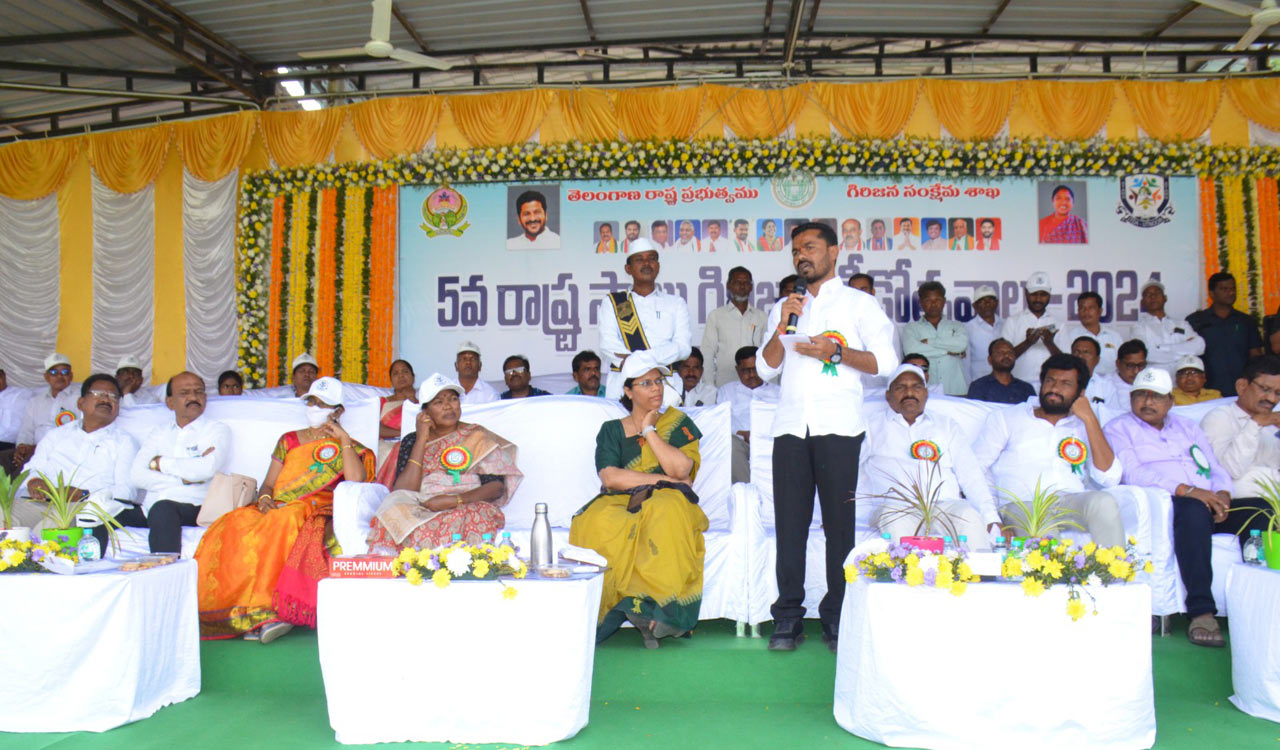 Adilabad: Fifth state-level Girijan sports meet begins in Utnoor