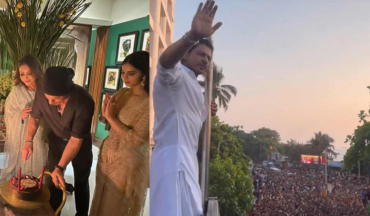 Gauri Khan shares photo from Shah Rukh Khan’s birthday celebrations