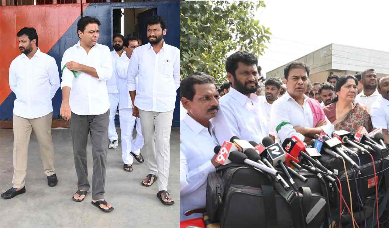 Government implicating innocent people to blame BRS for Lagacherla incident: KTR