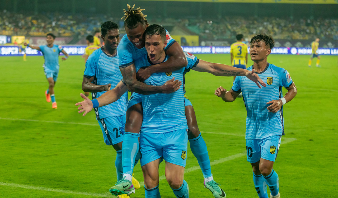 ISL 202425 Alba wins it for Hyderabad FC over Kerala Blasters FC